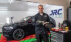 Jason Cruickshank, owner of JRC Detailing. Image: Darrell Benns/DC Thomson