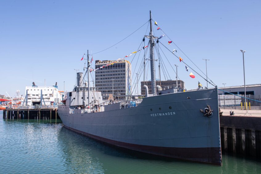 S/S Hestmanden in Aberdeen 