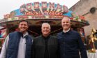 Codona's Amusement Park at Aberdeen Beach. Pictured are Jack, Alan and John Codona.