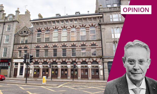 David Knight and the Tivoli Theatre in Aberdeen.