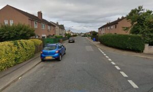 View of Drynie Avenue, a residential street in Inverness.