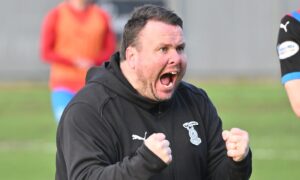 Inverness manager Scott Kellacher. Image  Dave Johnston