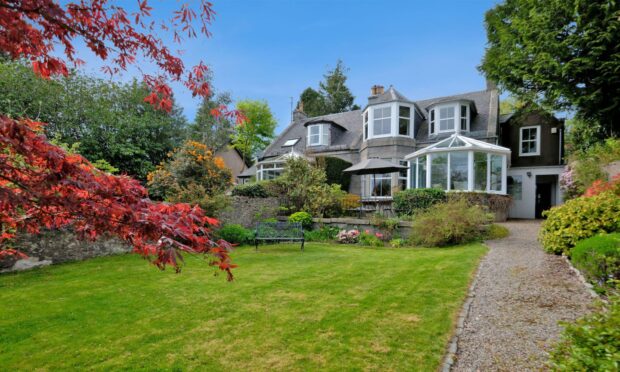 This traditional house along the Old Deeside Railway Line is sure to impress. Image: First Photographics