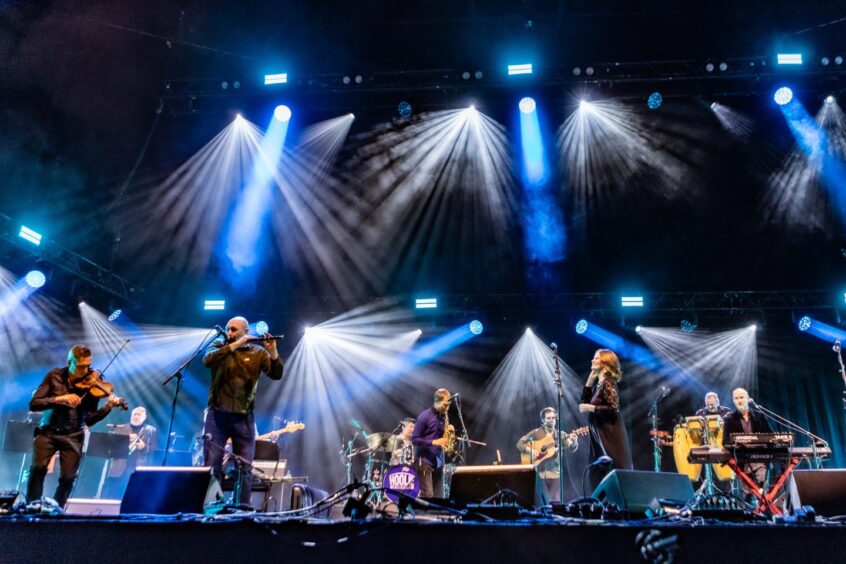 Capercaillie perform live.