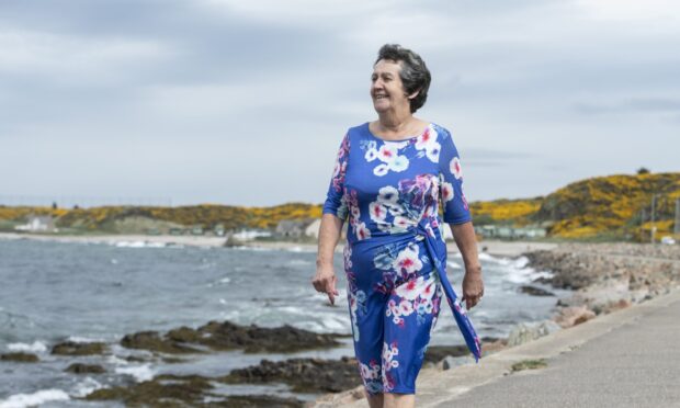 Evelyn Fulton has just retired from Banff Academy after 45 years at the same school. Image: Jason Hedges/DC Thomson