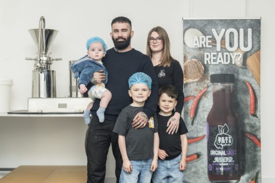 Mechanic who created beetroot based sauce business in home kitchen takes next steps with dedicated Elgin factory