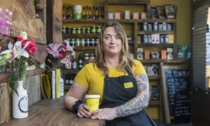 Aylii opened the cafe in March. Image: Jason Hedges/DC Thomson.