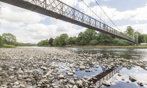 River Spey at Aberlour.