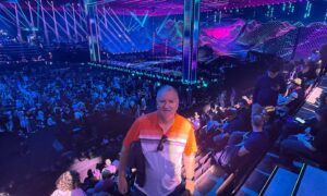 Aberdeen Eurovision superfan Kevin Sherwin gets ready for the 2025 event in Basel.
