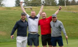 The event took place at Newmachar Golf Club. Image: Kath Flannery/DC Thomson