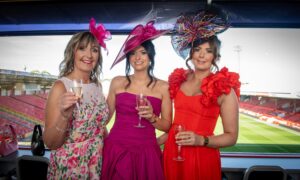 Rhona Mackie, Darcy Buyers and Jillian Sim.
Image: Kath Flannery/DC Thomson