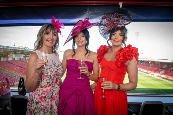 Rhona Mackie, Darcy Buyers and Jillian Sim.
Image: Kath Flannery/DC Thomson