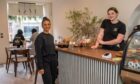 Nadia Clarke and Roisin Feeley at new coffee shop Café Moyo on Thistle Street. Image: Kath Flannery/DC Thomson
