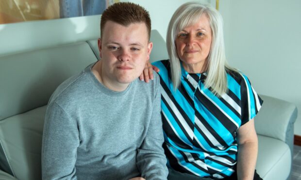 Lynne Keith has said she may have to give up her part time job as a hairdresser due to the cuts. Image: Kami Thomson/DC Thomson