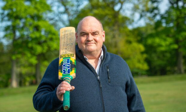 North East Scotland Cricket president Robin Taylor. Image: Kami Thomson/DC Thomson