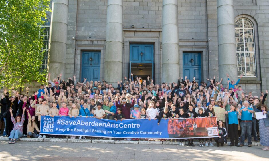 Save Aberdeen Arts Centre campaigners