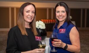 Donna Christie and Fiona Vass from Dana Petroleum. Image: Kami Thomson/DC Thomson