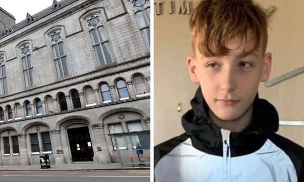 Morgan Main appeared at Aberdeen Sheriff Court