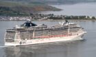 The MSC Preziosa cruise ship arriving in Invergordon from Hamburg. Image: Sandy McCook/DC Thomson