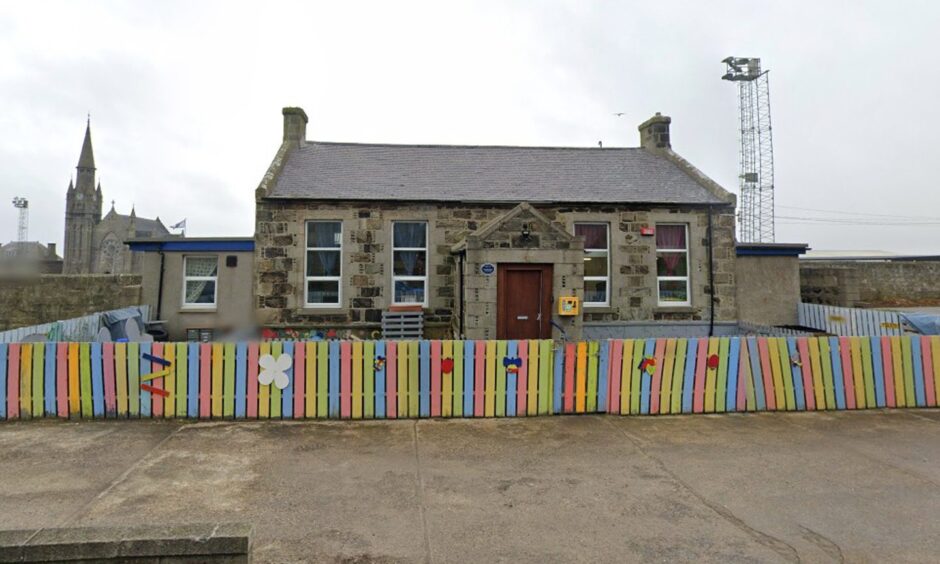 The existing Playbarn Nursery on Saltoun Place in Fraserburgh.