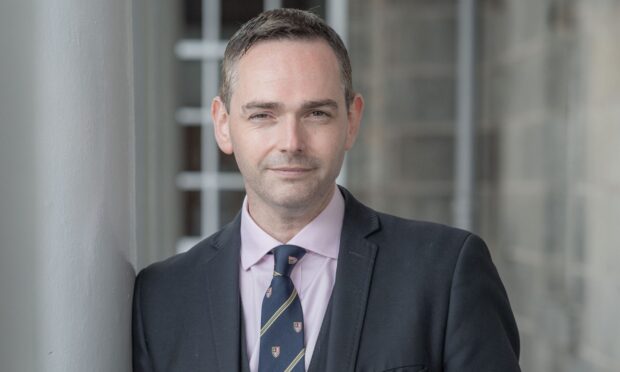 Head of Robert Gordon College, Robin Macpherson. Image: Robert Gordon College