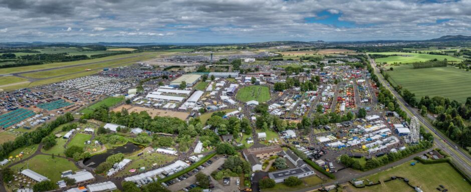 The Royal Highland Showground at Ingliston, Edinburgh