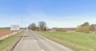 A96 at Pitmachie.