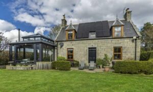 Kinnoir Schoolhouse near Huntly.