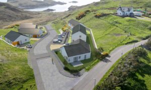 View of scourie community housing