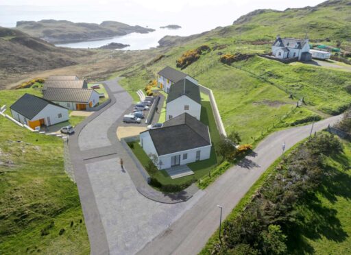 View of scourie community housing