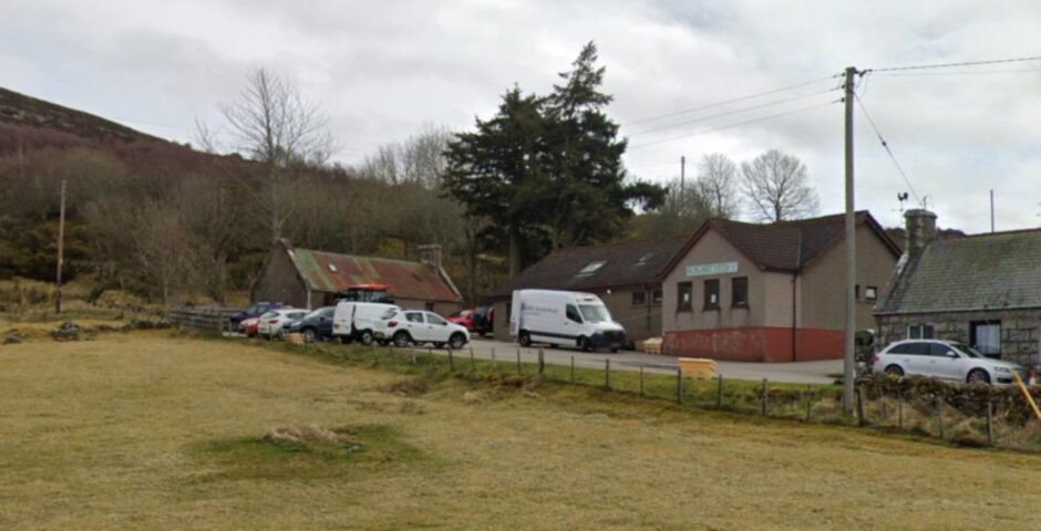 View of Rogart Vets.