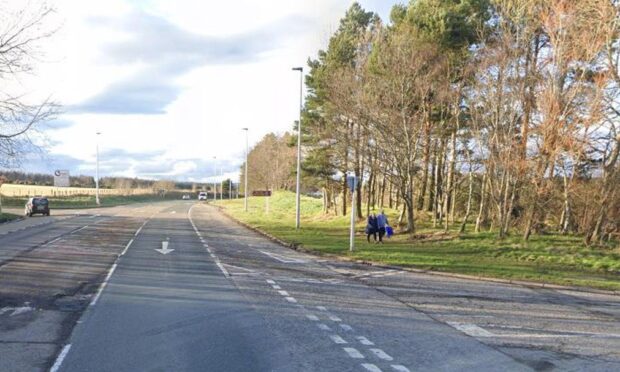 A9 at Tain. Image: Google Maps.