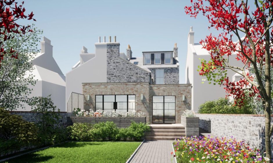 How the new extension at 36 Carden Place could look. Image: Etch