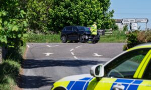 A833 crash beauly