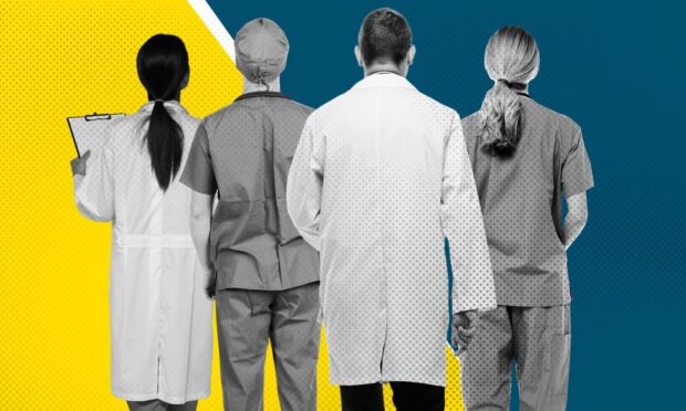 Staff working for both health boards revealed some of the challenges they face. Image: DC Thomson.