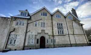 Exterior view of Troup House School in Banff.