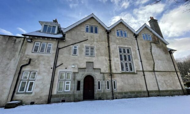 Exterior view of Troup House School in Banff.