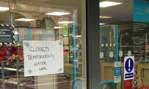 To go with story by Jamie Sinclair. An Inverness co-op store has been forced to close as a result of a 'water leak' Picture shows; Co-op on Church Street. Inverness. Supplied by Supplied Date; 03/05/2025