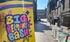 Big Belmont Bash poster on Belmont Street