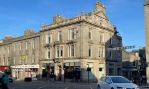 The new restaurant will be inside the former home of Bank of Scotland. Image: Ben Hendry/DC Thomson