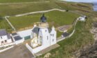 Holborn Head Lighthouse has been converted into an impressive home. Image: Galbraith.