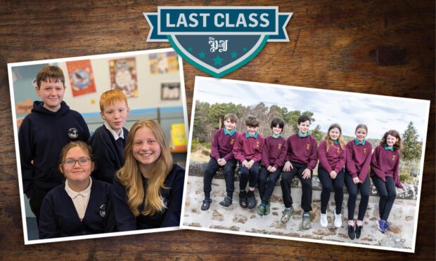 Good luck to all P7 leavers in Moray. Image: DC Thomson design team