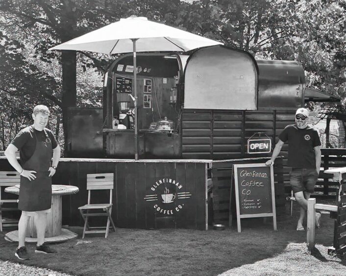 Glenfinnan coffee company horsebox