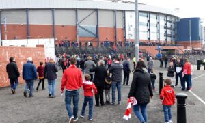 How are you getting to Hampden? Image: Darrell Benns/ DC Thomson.