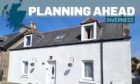 Owners of this Inverness property intend to transform the garage into a short-term let. Image: Alberto Lejarraga/Emma Goodman/DC Thomson