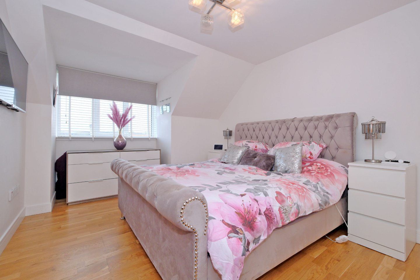 The master bedroom was part of the renovation. Image: Supplied