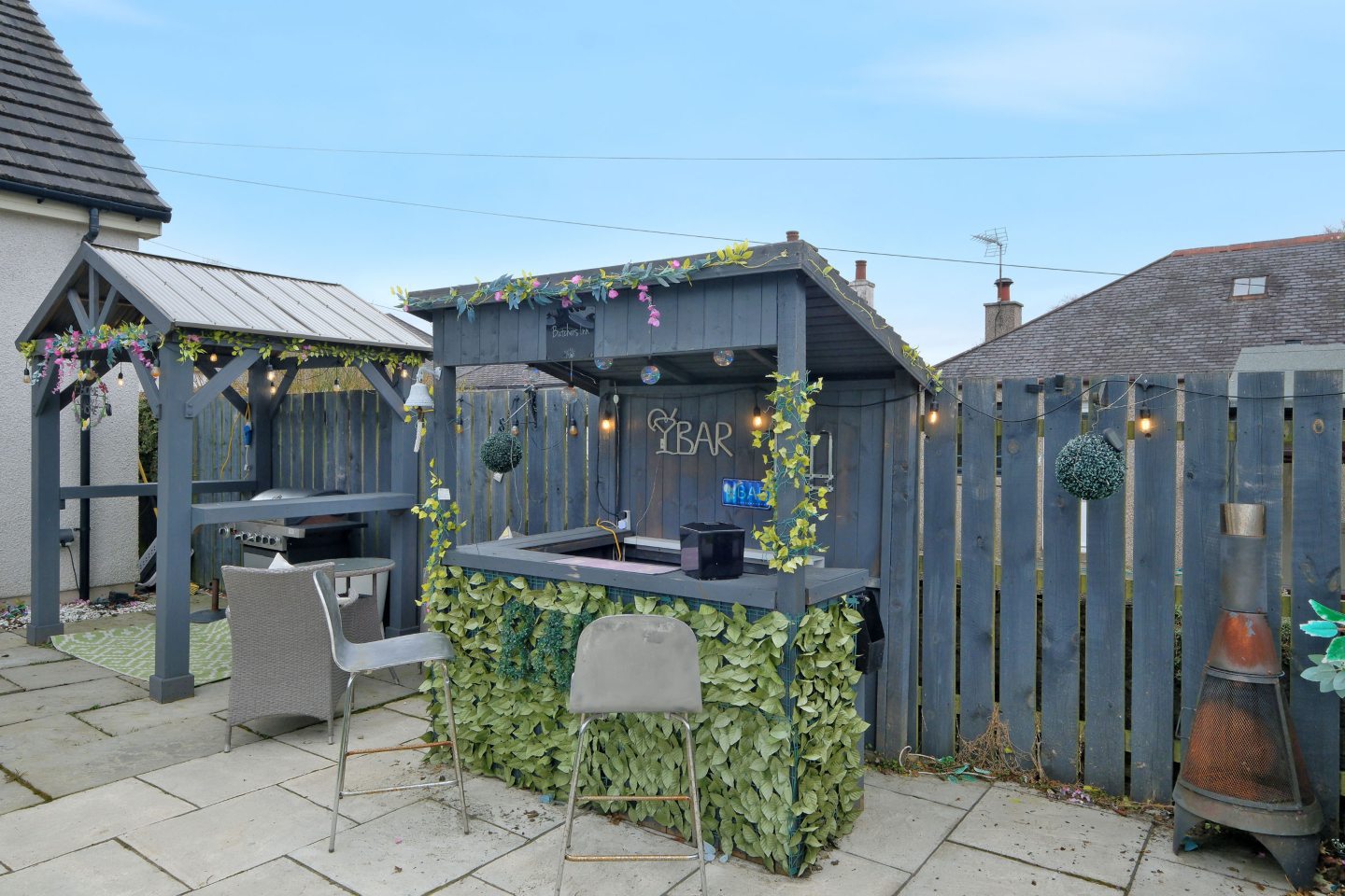 ...hides a world of entertaining at the back. Image: Supplied