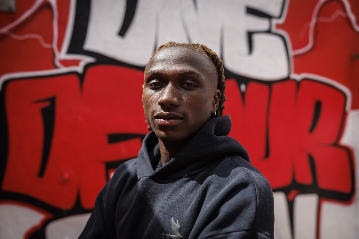 New Aberdeen signing Emmanuel Gyamfi. 