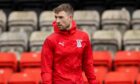 Inverness Caledonian Thistle forward David Wotherspoon warming up before the SPFL Championship match against Partick Thistle at Firhill Stadium, Glasgow, on December 23, 2023.