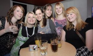 2007: Susannah Nichol, Lucy Bremner, Anna Frankowska, Hannah Forster, Linzi Duff and Pamela Gillespie. Image: Kath Flannery/DC Thomson